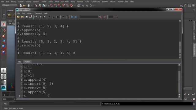 Python 2.7 скриптинг в MAYA - Урок 1 из 12 смотреть онлайн