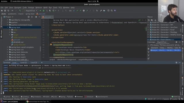 Sprint 191 - Eclipse JKube Podman 2.0 integration смотреть онлайн