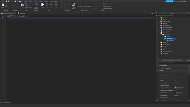 How To Make A Toggle GUI Button | Roblox Studio Tutorial смотреть онлайн