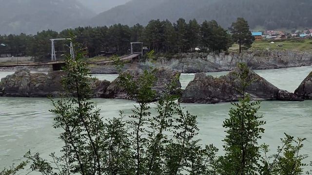 Зубы дракона на горном Алтае. Анос, Элекмонар и подвесной мост через Катунь смотреть онлайн