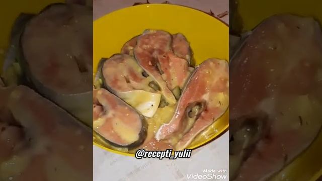 Сочные стейки горбуши смотреть онлайн