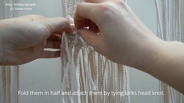 DIY A large Macrame curtain, Macrame wedding backdrop curtain | New design by Him Macrame смотреть онлайн