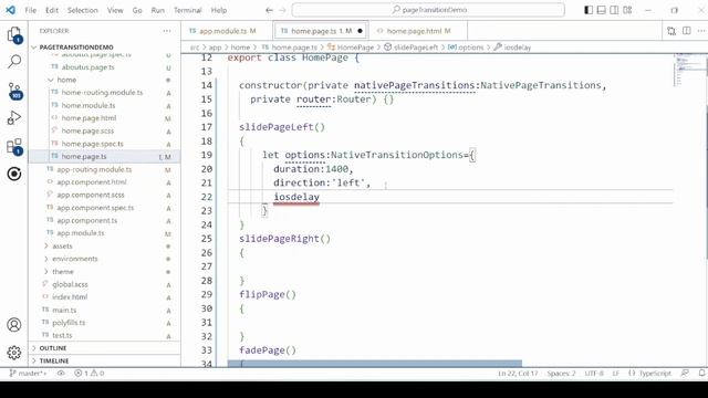 Ionic 6 angular Page transitions : slide, flip, drawer, curl, fade смотреть онлайн