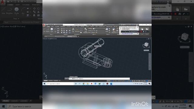 Tutorial membuat part 3D Index arm Autocad смотреть онлайн