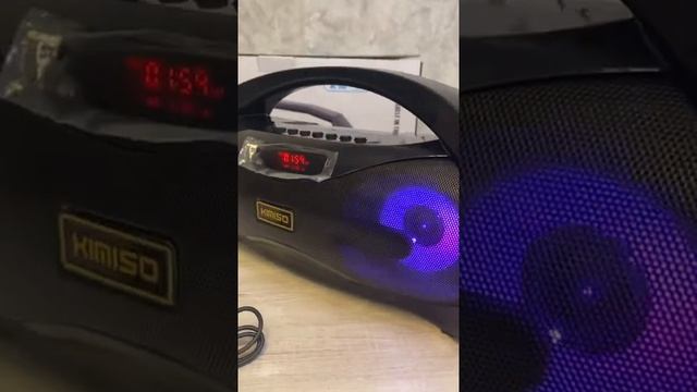 ???Топовая блютуз Колонка. Komodo s1. ?Слушаем как поёт.mp4 смотреть онлайн