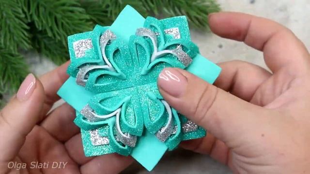 3 идеи НОВОГОДНИХ УКРАШЕНИЙ своими руками ?Новогодние Поделки ? DIY Christmas HOME DECOR смотреть онлайн