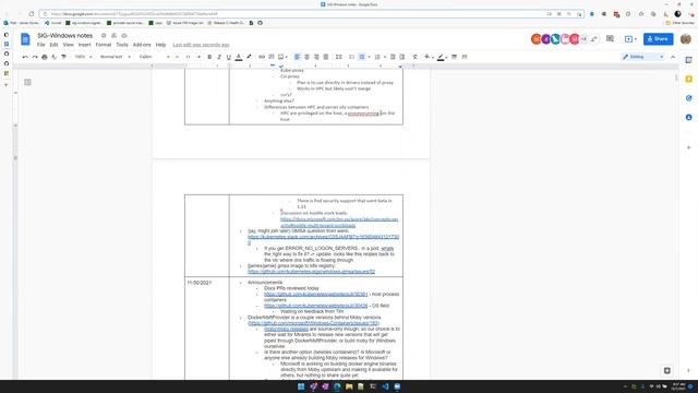Kubernetes SIG Windows 20211207 смотреть онлайн