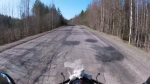 Motoland Bandit 250. Архангельск-Североонежск(350 км)