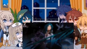 °Реакция персонажей геншина на Ли Юэ, Инадзуму и не только(версия:Монштадт)°