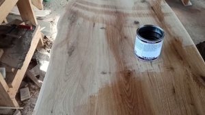 Покраска столешницы.