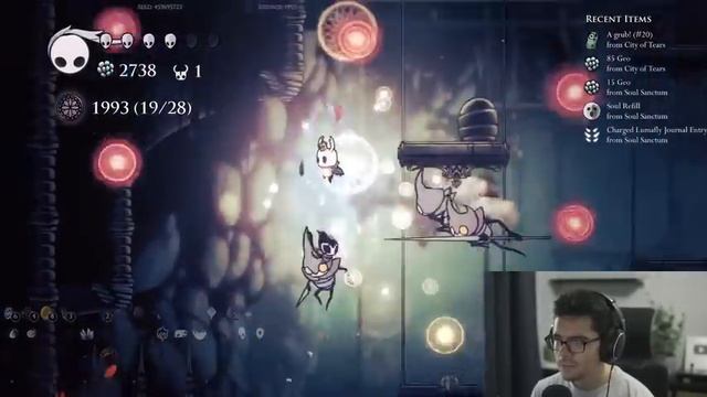 Hollow Knight But Reading Lore Gives Me Powers смотреть онлайн