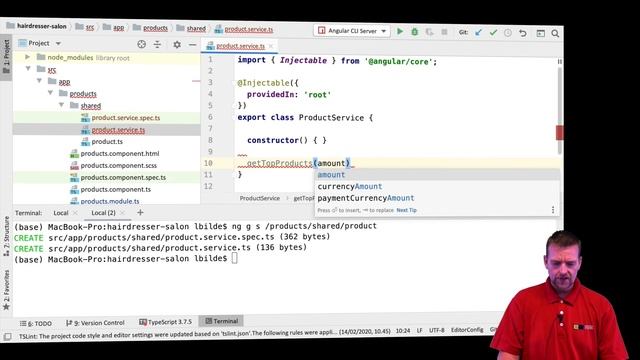 Hairdresser salon | Angular Fire | S2P7 | Adding first Service for products смотреть онлайн