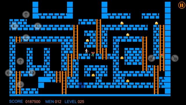 Lode Runner (level 25) смотреть онлайн
