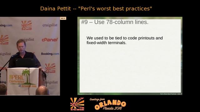 2016 -Perl's Worst Best Practices - Daina Pettit смотреть онлайн