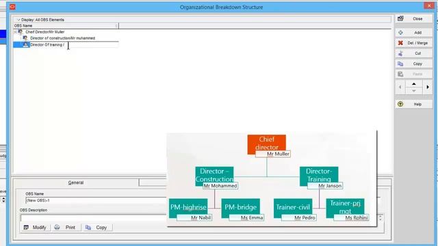 BK05- Organizational Breakdown Structure OBS | Free Primavera p6 Online tutorial for beginners смотреть онлайн