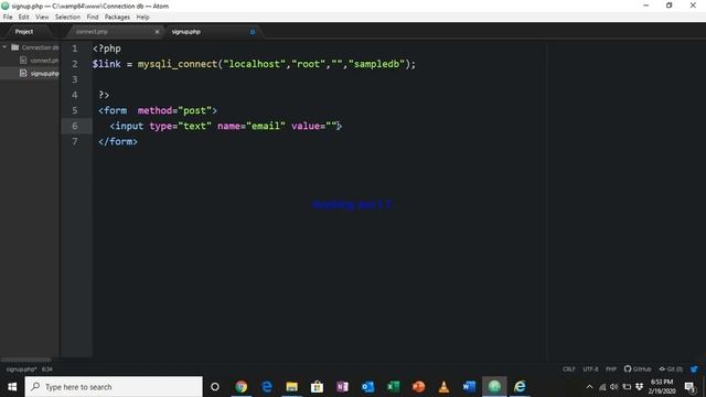 MySQL Video 9: Form part 1 смотреть онлайн