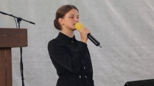 Страданий путь Христа неповторим... || Вокал - Ангелина Фомина || Ансамбль "Небесный луч"