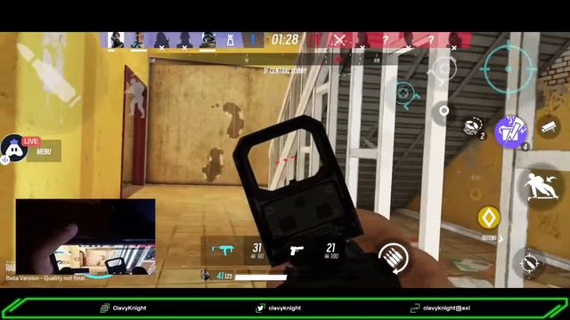 Rainbow Six Mobile live india Handcam #2 | Rainbow Six siege mobile India live hindi смотреть онлайн