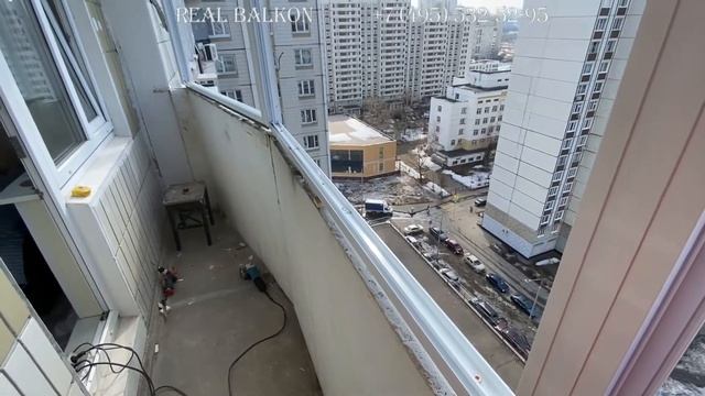 Остекление балкона в П-44 Лодочка смотреть онлайн