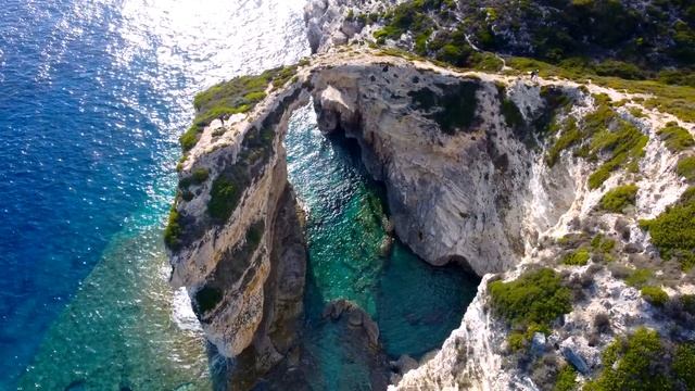 Paxos & Antipaxos (Παξοί & Αντίπαξοι) Greece ► Travel Video, 4K ► Travel in ancient Greece смотреть онлайн