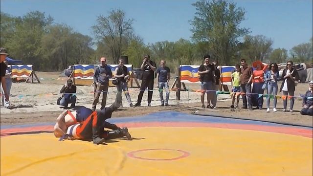 Казачьи Международные Игры - Шермиции. Ростов на Дону 2018 Борьба на Ломка смотреть онлайн