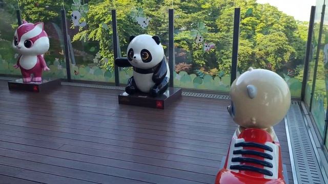 Сеульская телебашня Намсан | 3D шоу | вид на Сеул с горы Намсан смотреть онлайн