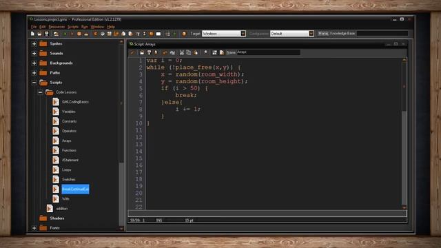 C09 - GameMaker: Studio - Break, Continue, Exit смотреть онлайн