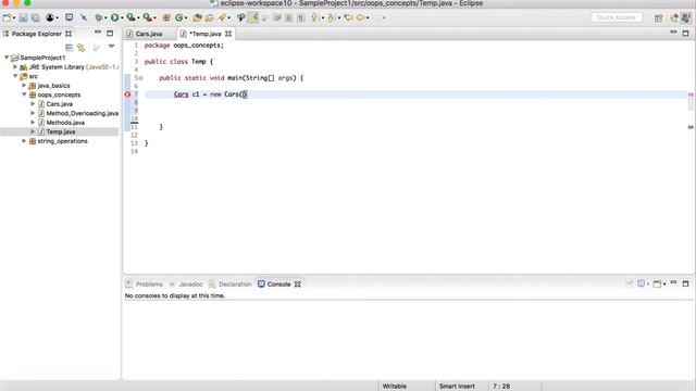 Session1: Concept of Class and Object in Java | Object Oriented Programming Series | OOPS смотреть онлайн