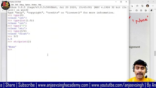 5. Class 11 Comp Sc 083 Sumita Arora Book Solution | Ch 7: Python Fundamentals Exercise Solution смотреть онлайн