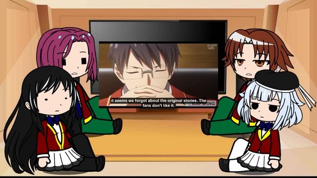 Classroom of the elite react to... смотреть онлайн