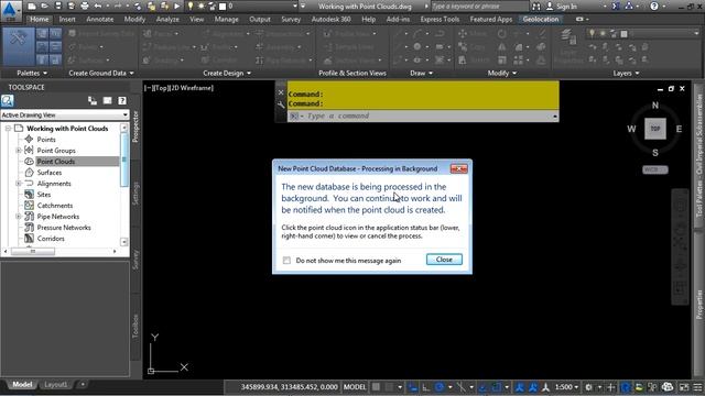 Working With Point Clouds AutoCAD Civil 3D смотреть онлайн