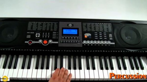 Teclado 61 teclas DynaSun MK906 LCD USB Rendimiento Profesional, Teclado