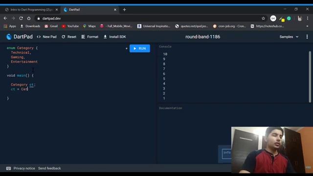 Intro to Dart Programming: Loops, Enumeration & Functions смотреть онлайн