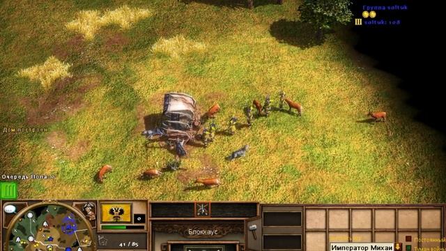 Age of Empires 3 \ Век империй 3 тактика и развитие русских смотреть онлайн