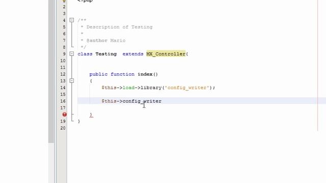How to permanently update Codeigniter config using a php library смотреть онлайн