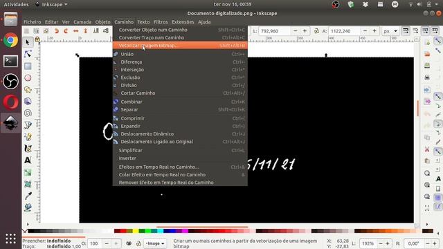 Vetorizando texto escrito a mão com gimp e inkscape смотреть онлайн