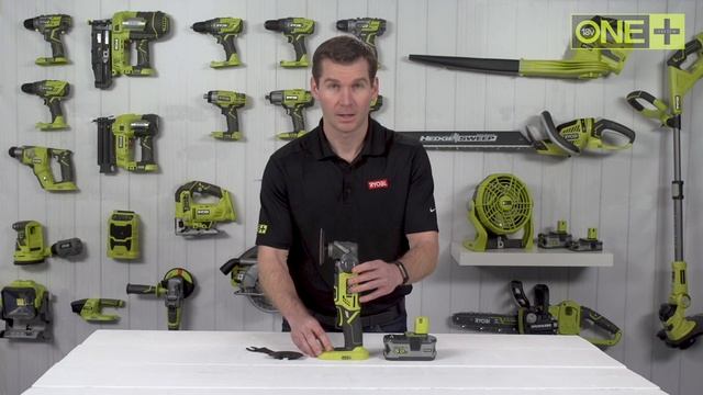 Ryobi ONE+ 18V Cordless Multi-tool Introduction [R18MT-0] смотреть онлайн