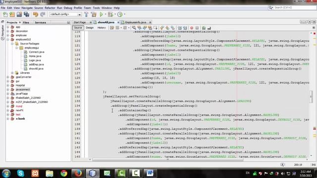java GUI 42 | project7 (table) - برمجة الواجهات الرسومية في جافا смотреть онлайн