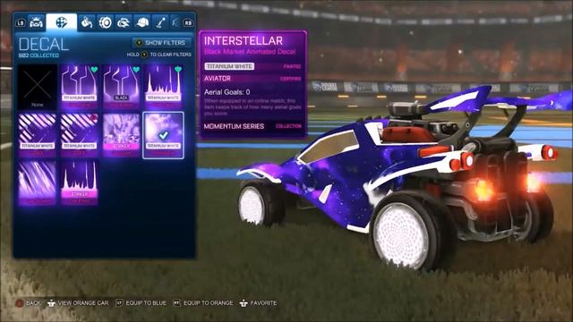 I GOT TITANIUM WHITE INTERSTELLAR! (MOST EXPENSIVE BLACK MARKET ON ROCKET LEAGUE) смотреть онлайн