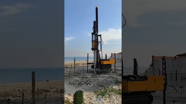 Забивные ж/б сваи. Ростверк. Плита пола. Возведем фундамент быстро смотреть онлайн