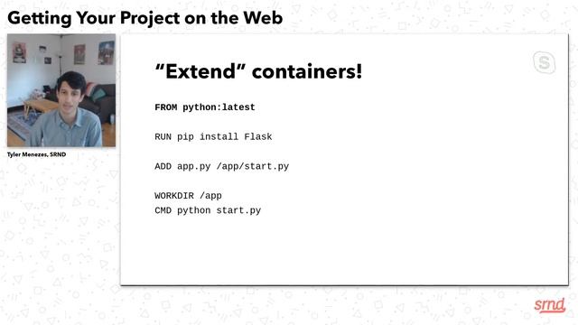 Getting Your Project on the Web (With Docker) смотреть онлайн