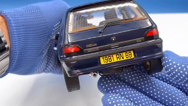 RENAULT CLIO WILLIAMS 1:18 NOREV смотреть онлайн