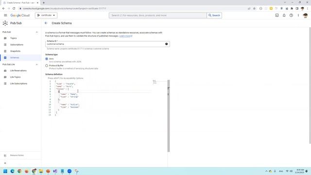 011 - Google Cloud - Pub/Sub - Schema смотреть онлайн