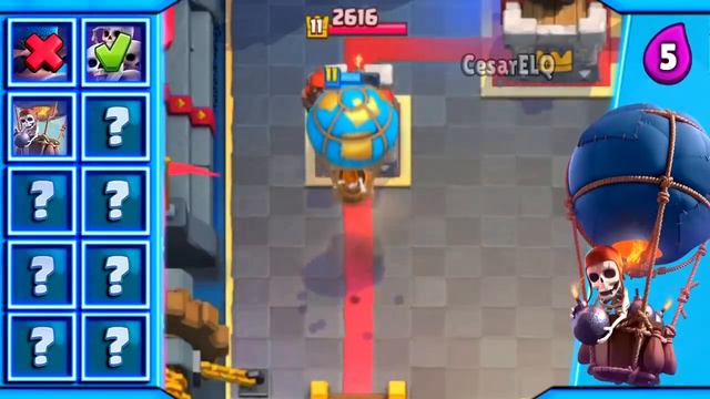 CAÑONERO vs TODAS LAS CARTAS | NUEVA CARTA | 1 vs 1 | Clash Royale смотреть онлайн