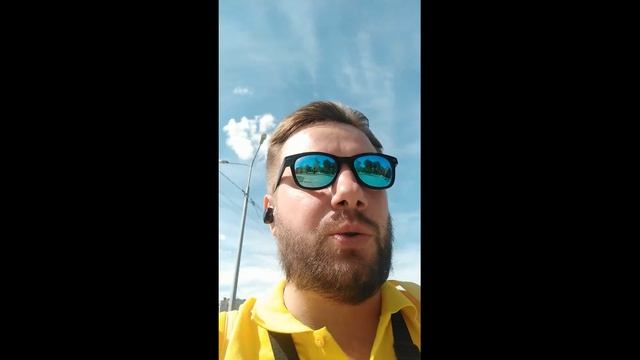 Работа курьером в Яндекс Еде на моноколесе. Часть 2. смотреть онлайн