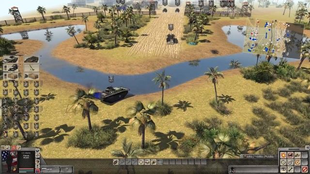 1944 Pacific Airfield Captured by US Marine Corps at Saipan | Men of War: Assault Squad 2 Gameplay смотреть онлайн