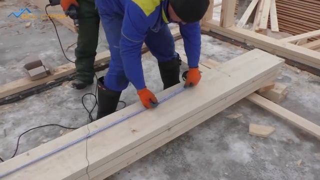 Строительство каркасного дома | Стройка Live | Часть 2 - возведение стен каркасного дома смотреть онлайн