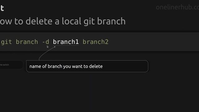 How to delete a local git branch #ffmpeg смотреть онлайн