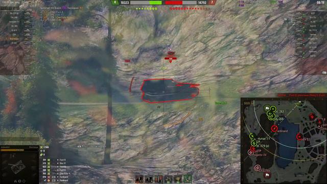 Bat.-Châtillon Bourrasque - World of Tanks - Lucky Skill смотреть онлайн