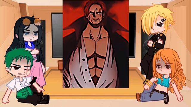 Straw Hats React To Shanks // One Piece // Gacha Club смотреть онлайн